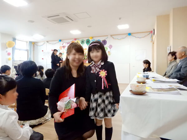 卒園式(サンタリーベ保育園)