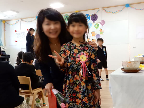 卒園式(サンタリーベ保育園)