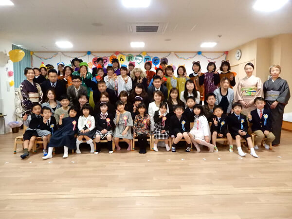 卒園式(サンタリーベ保育園)