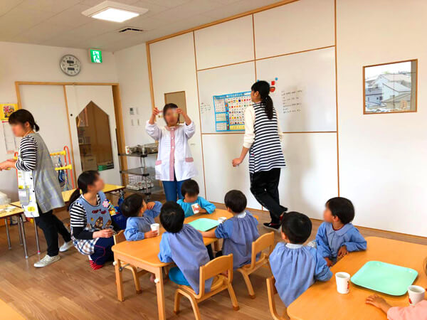 サンタリーベ保育園 4月の食育