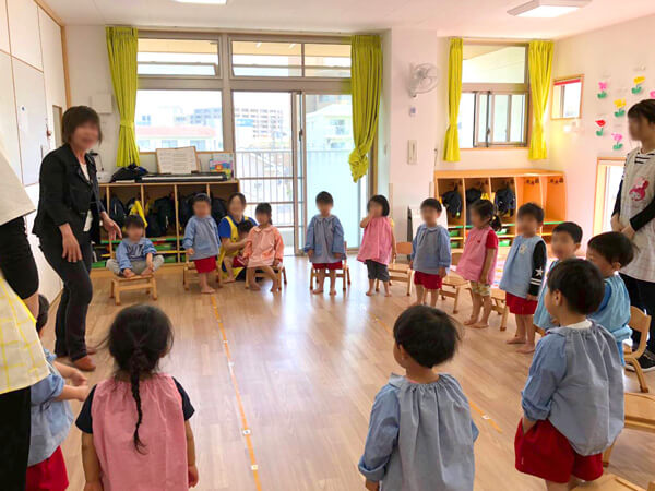 5月のりす・ぞう・きりん組さん