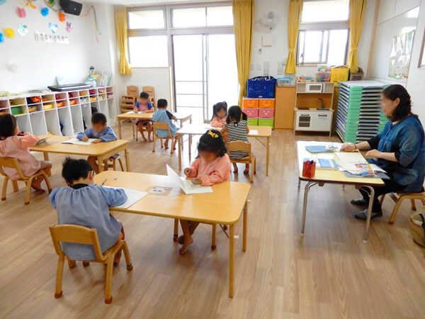 5月のりす・ぞう・きりん組さん