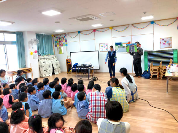 5月のりす・ぞう・きりん組さん