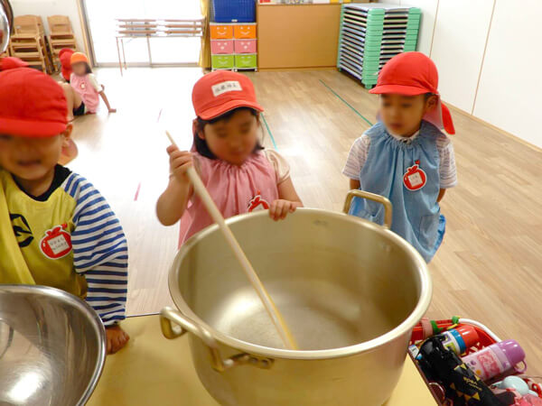 5月のりす・ぞう・きりん組さん