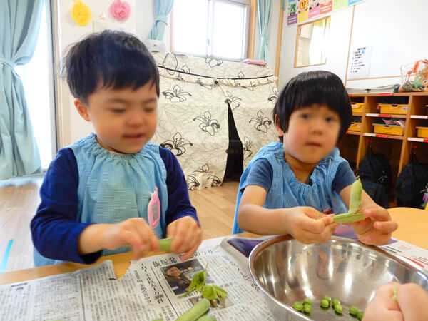 5月のりす・ぞう・きりん組さん