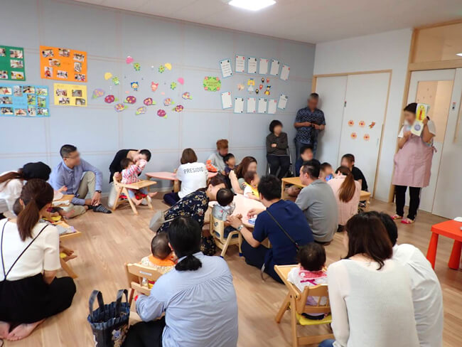保育参観（サンタリーベ保育園）