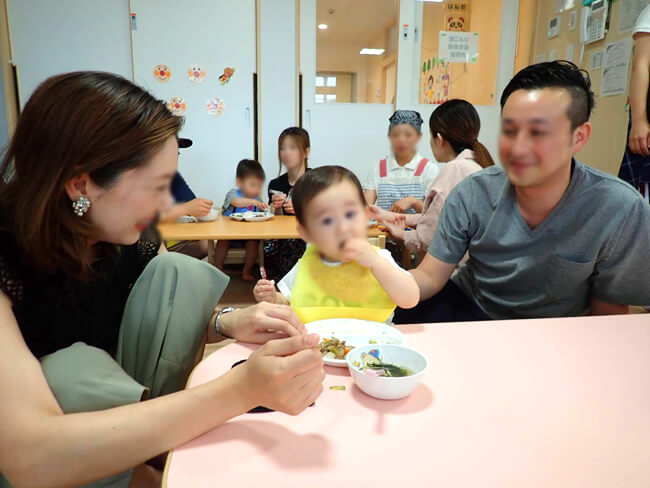 保育参観（サンタリーベ保育園）