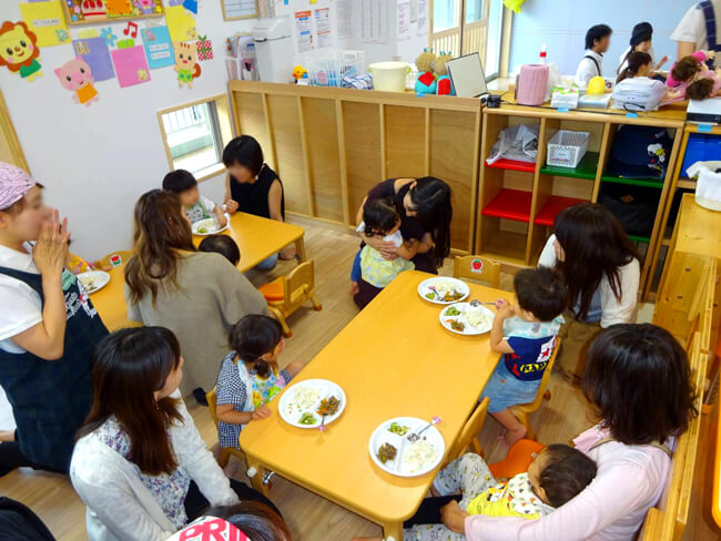 保育参観（サンタリーベ保育園）