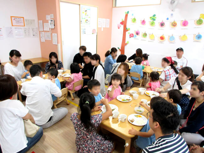 保育参観（サンタリーベ保育園）