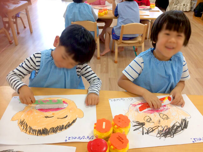 6月の子どもたち（サンタリーベ保育園）