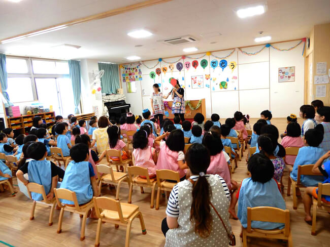 6月の子どもたち（サンタリーベ保育園）