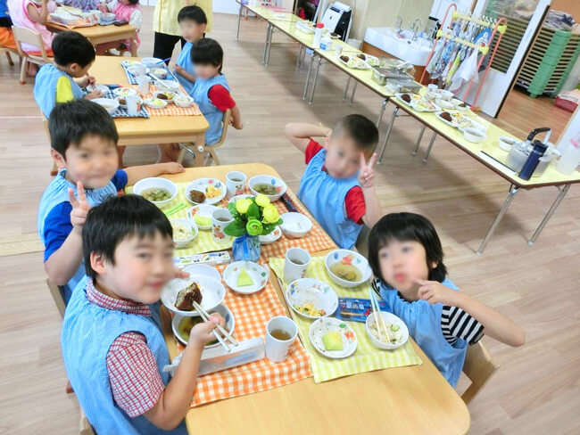 6月の子どもたち（サンタリーベ保育園）