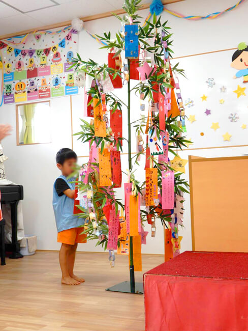 7月の子どもたち-七夕