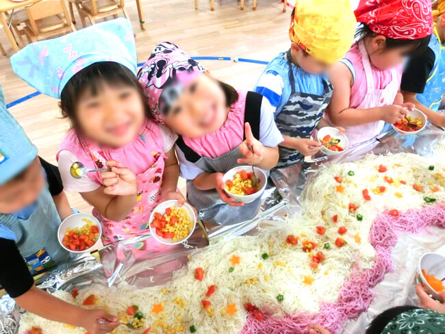 7月の子どもたち-七夕