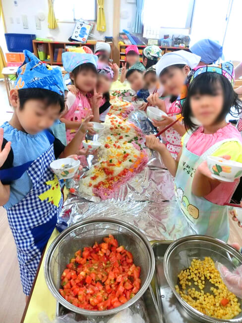 7月の子どもたち-七夕