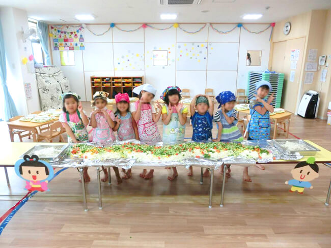 7月の子どもたち-七夕