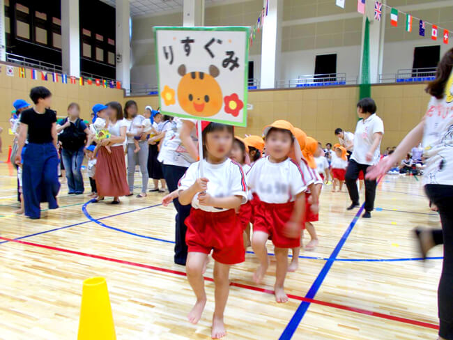 運動会-サンタリーベ保育園