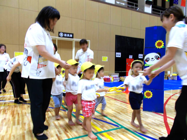 運動会-サンタリーベ保育園