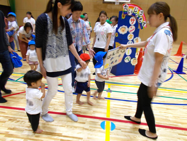 運動会-サンタリーベ保育園