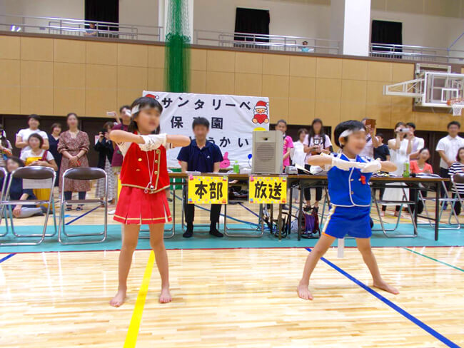 運動会-サンタリーベ保育園