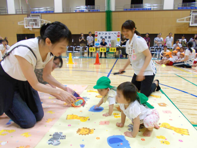 運動会-サンタリーベ保育園