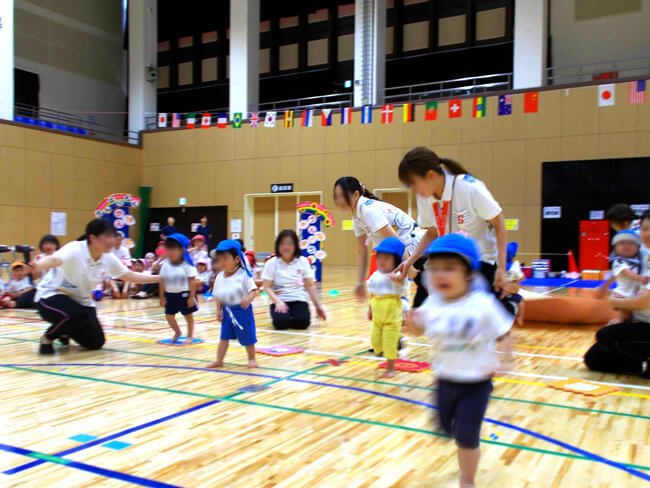 運動会-サンタリーベ保育園