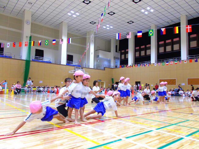 運動会-サンタリーベ保育園