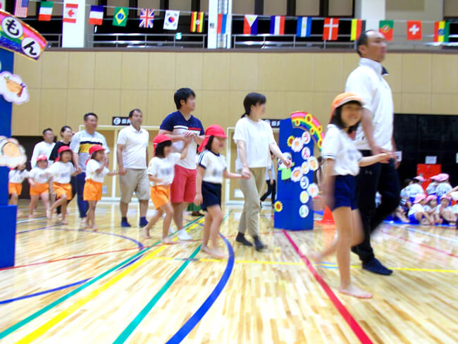 運動会-サンタリーベ保育園