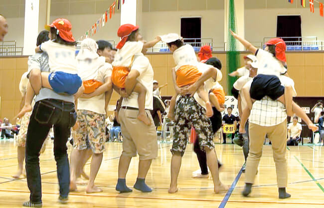 運動会-サンタリーベ保育園