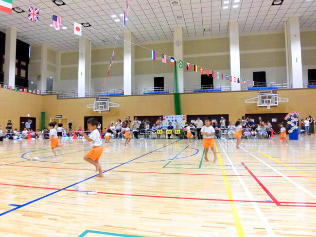 運動会-サンタリーベ保育園