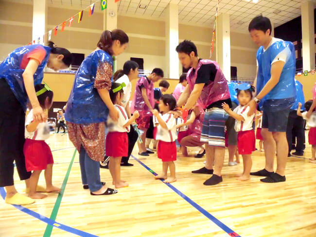 運動会-サンタリーベ保育園