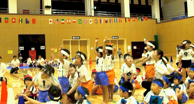 運動会-サンタリーベ保育園