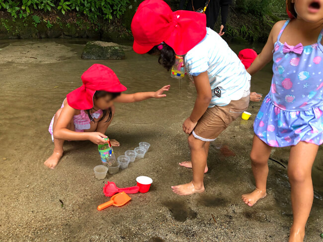 お泊り保育(サンタリーベ保育園)