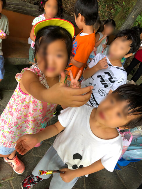 お泊り保育(サンタリーベ保育園)