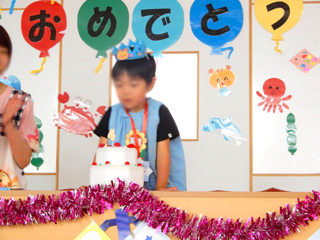 8月の子どもたち(サンタリーベ保育園)