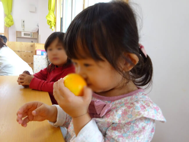 10月の子どもたち(サンタリーベ保育園)