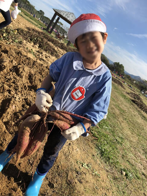 10月の子どもたち(サンタリーベ保育園)