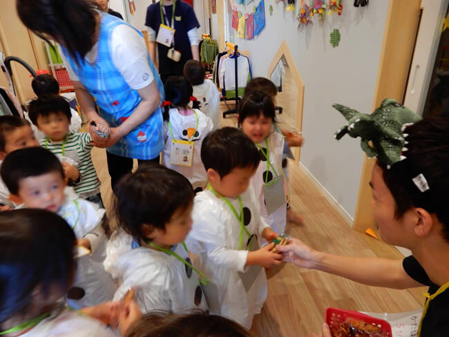 ハロウィンパーティー（サンタリーベ保育園）