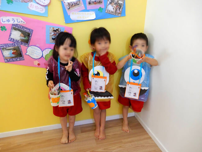 ハロウィンパーティー（サンタリーベ保育園）