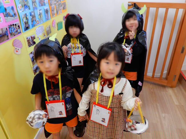 ハロウィンパーティー（サンタリーベ保育園）