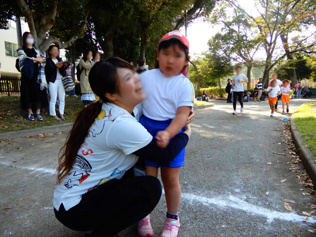 マラソン大会(サンタリーベ保育園)