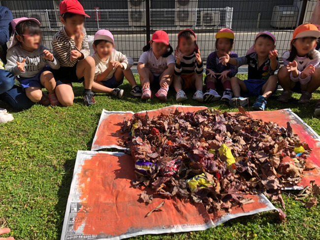 11月の子どもたち(サンタリーベ保育園)