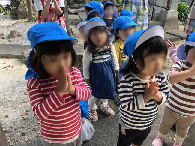 11月の子どもたち(サンタリーベ保育園)